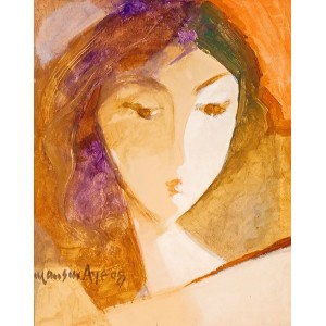 Mansur Aye, 16 x 20 Inch, Acrylic on Canvas, Figurative Painting, AC-MAY-015 Mansur Aye, 16 x 20 Inch, Acrylic on Canvas, Figurative Painting, AC-MAY-015